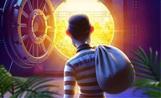 Heist и криминальные темы PG Soft: напряжение в сюжете не равно механике - постер Wild Heist Cashout